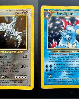 Lotto 2 carte Pokémon WOTC Neo Genesis