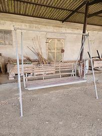 Dondolo da giardino 3 posti