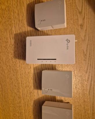 TP-Link Powerline AV600 – Extender WiFi + 3 Adatta
