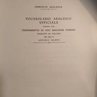 libro araldico vintage