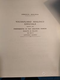 libro araldico vintage