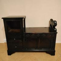 Mobiletto con cassapanca stile inglese anni 30