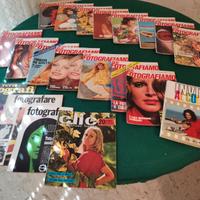 Riviste fotografia vintage (anni 1968-1972)