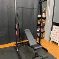 Half rack 500 e panca decathlon 900