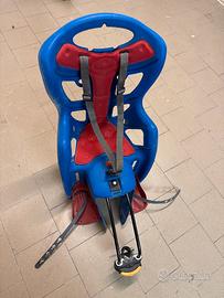 Seggiolino posteriore bambino bici fino 22 kg
