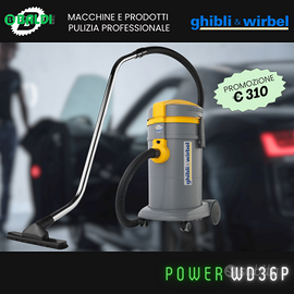 Aspiratore polvere liquidi Ghibli WD 36 P