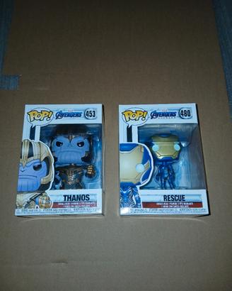 Funko pop Thanos + Rescue