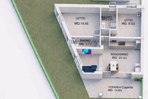 Luminosi Trilocali nuova costruzione