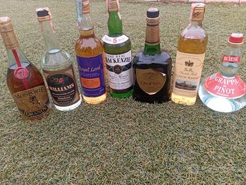 Whisky Grappa Scotch Brandy oltre 30 anni