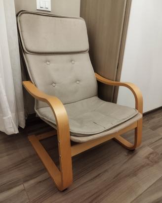poltrona beige