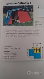 Tenda canadese a casetta