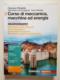 Libro "Corso di meccanica, macchine ed energia"