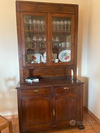 Credenza+Vetrina da muro