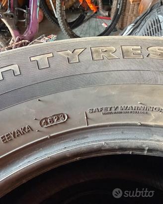 gomme estive 265/65 R17