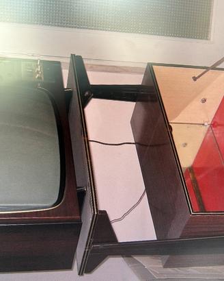 Carrello bar e porta TV vintage, anno 40