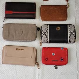PORTAFOGLIO DONNA CAVALLI DISEGUAL COVERI 6 PZ