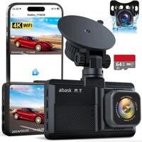 Dash Cam Auto, 4K Wifi Doppia Telecamera