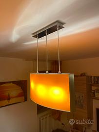 Lampadario sospeso design moderno tre luci