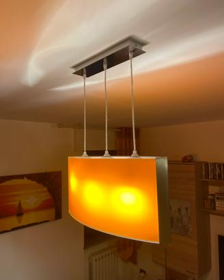 Lampadario sospeso design moderno tre luci