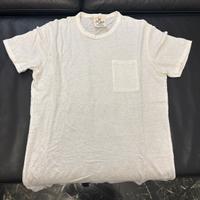 T-shirt MC2 Saint Barth Uomo 100%Lino Bianca M