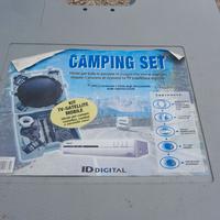 Antenna parabola campeggio