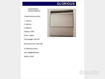 Lavastoviglie frontale