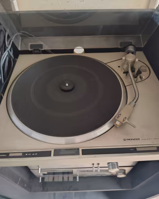 Impianto Hi-Fi Vintage Pioneer con Mobile Rack