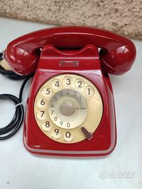 telefono fisso rosso scuro SIP 