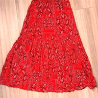 GONNA LUNGA SVASATA A FANTASIA PAISLEY CACHEMIRE