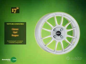 Cerchi in Lega Mak 17" Citroen e altre