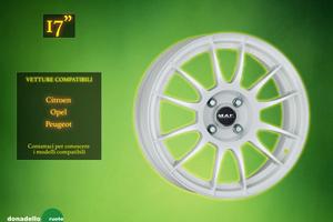 Cerchi in Lega Mak 17" Citroen e altre