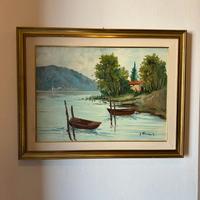 Quadro olio su tela - Amarante