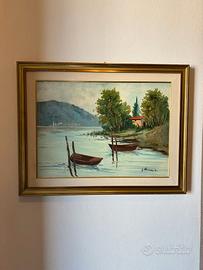 Quadro olio su tela - Amarante