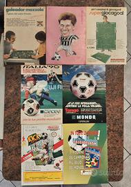 Lotto pubblicità vintage tema calciol