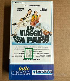 In viaggio con papà - vhs - Sordi e Verdone