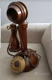 Telefono d'epoca placcato Oro 18k