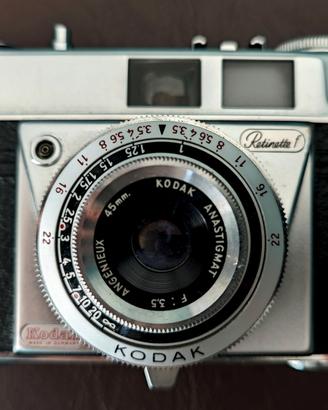 Kodak Retinette f - raro obiettivo ANGÉNIEUX 45mm