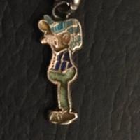 collanina oro argento Handycapp vintage 