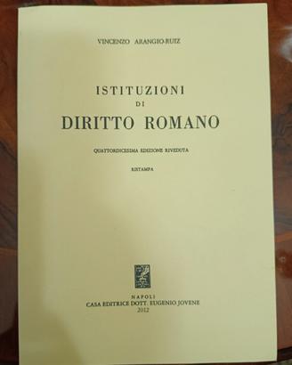 Istituzioni di Diritto Romano