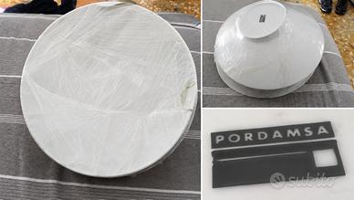 Servizi 37 piatti Pordamsa- Porcellana bianca