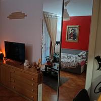 Armadio IKEA 2 ante con specchio – appendiabiti + 