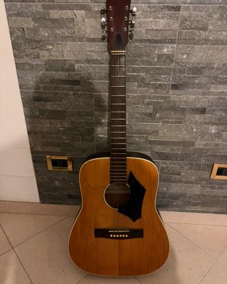Chitarra Acustica Vintage Sisme Da Restaurare