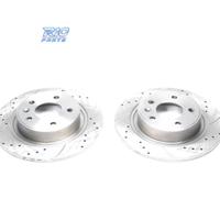 DISCHI FRENO FORATI E SCANALATI PER AUDI