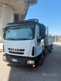 IVECO EUROCARGO 75E18 CON GRU FASSI – RIBALTABILE