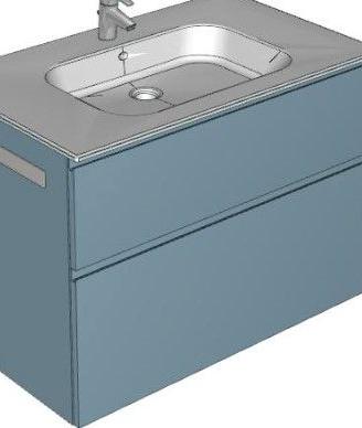 mobile bagno 2 cassetti ARBI arredobagno