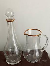 Caraffe in vetro