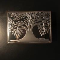 Cofanetto Argento Valenti con Albero della Vita