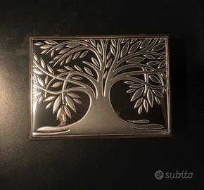 Cofanetto Argento Valenti con Albero della Vita