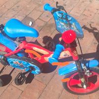 Bicicletta per bambino  mod. Spiderman