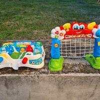 porta calcio e calciobalilla 